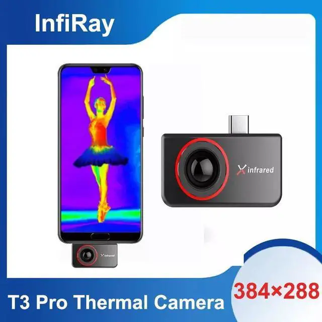 Main image of InfiRay Xinfrared T3 Pro Infrared Thermal Camera Thermal 25Hz Imager For Phone Android Type C