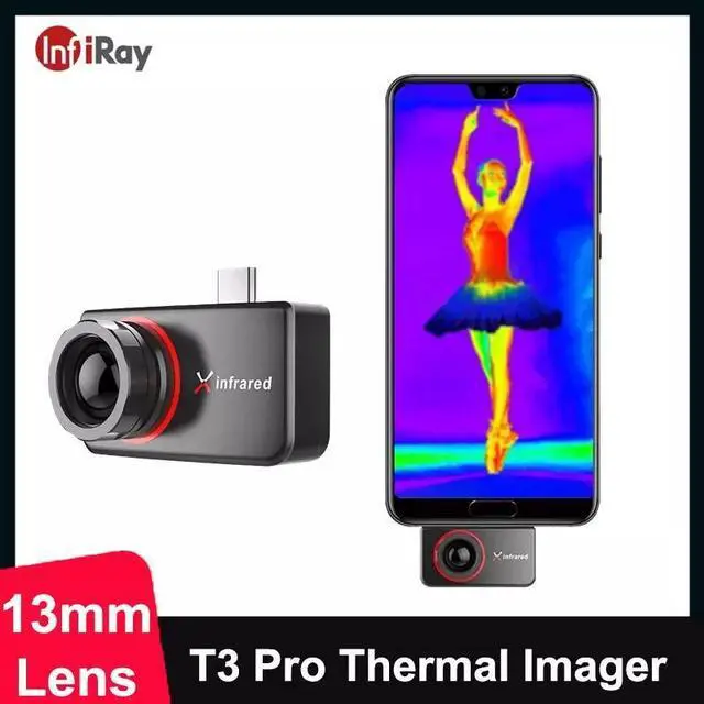 Main image of InfiRay Xinfrared T3 Pro Thermal Imaging Camera Night Vision Hunting Portable For Phone Android Type C