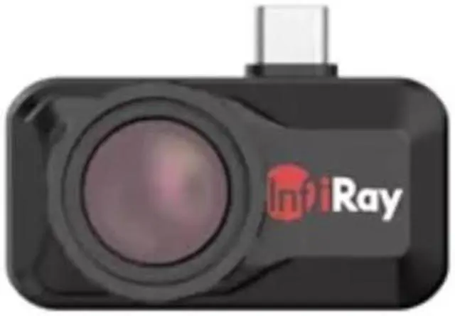 Alt view image 2 of 7 - Xinfrared T3 Thermal Imager IR Camera Outdoor Night Vision Android Type C 25HZ  (T3+holder)