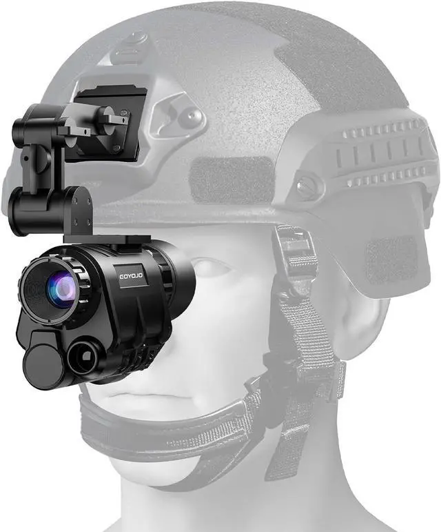 Alt view image 3 of 7 - NVG30 Infrared 1920x1080p Night Vision Goggles Monocular WiFi Helmet Hunting NVG
