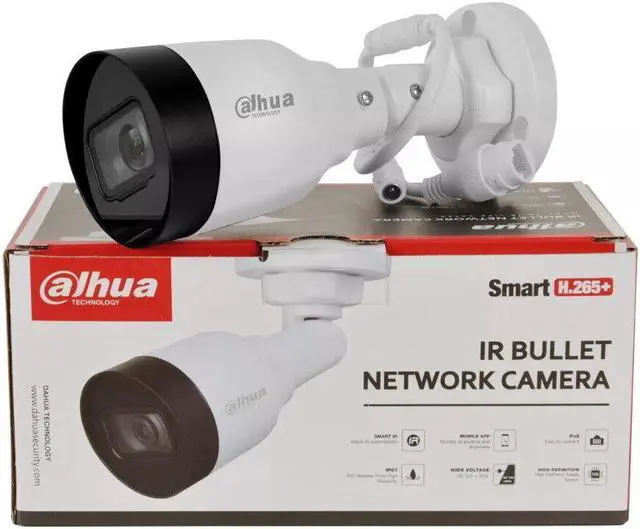 Main image of IPC-HFW1230S1-A-S5 2MP 30m IR MIC POE IP Bullet Network Camera Audio 3.6mm/2.8mm