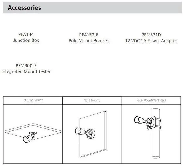 Alt view image 5 of 5 - IPC-HFW1439S1-A-LED-S6 Built in Mic 4MP Entry Full-color Fixed-focal Bullet POE Network IP Camera Human Detection 3.6mm