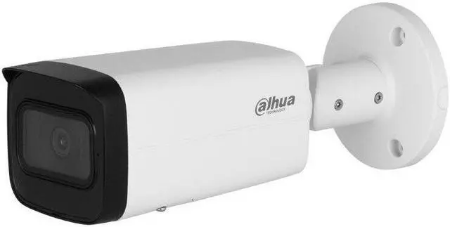 Alt view image 2 of 7 - IPC-HFW2441T-AS 4MP WizSense Bullet IP Camera IR80m SMD+ PoE Built-in Mic White 6mm lens