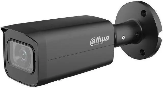 Alt view image 3 of 6 - IPC-HFW2441T-AS 4MP IR Bullet WizSense Network Camera SMD Plus MIC POE Black 3.6mm lens