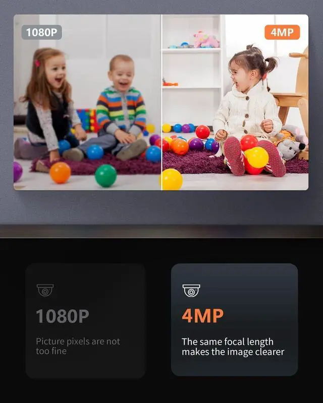 Alt view image 5 of 7 - IPC-HFW2441T-ZS 4MP 2.7~13.5mm 5x Zoom Starlight IP Camera SMD+ PoE MIC Black