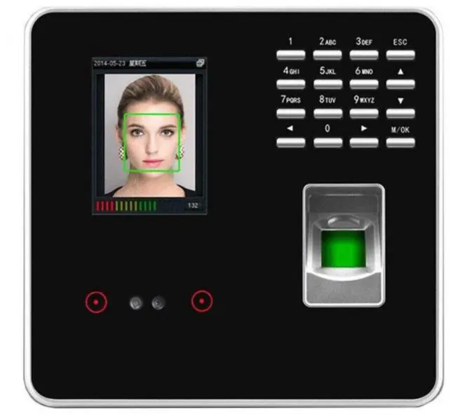 Alt view image 2 of 7 - FA200 TCP/IP Attendance And Access Control Face & Fingerprint Reader Time