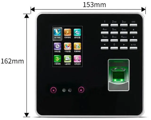 Alt view image 7 of 7 - FA200 TCP/IP Face Time Attendance And Access Control Fingerprint Reader