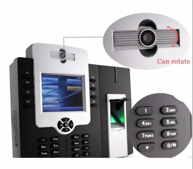 Alt view image 7 of 7 - iclock880 3.5" TFT fingerprint time attendance access control w/camera  (iClock880 Standard)