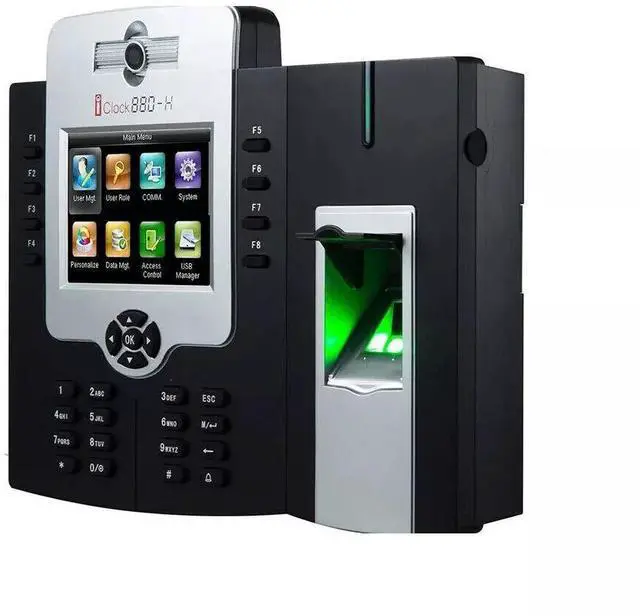 Alt view image 7 of 7 - iClock880 WiFi TCP/IP Biometric Fingerprint Card Time Attendance Machine  (iClock880 Standard)