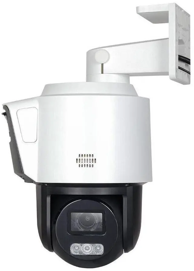 Alt view image 4 of 7 - DS-2SE3C404MWG-E/14 2.8-12mm Tandem Vu 4MP+4MP 4X PTZ POE Camera+2-Way Talk