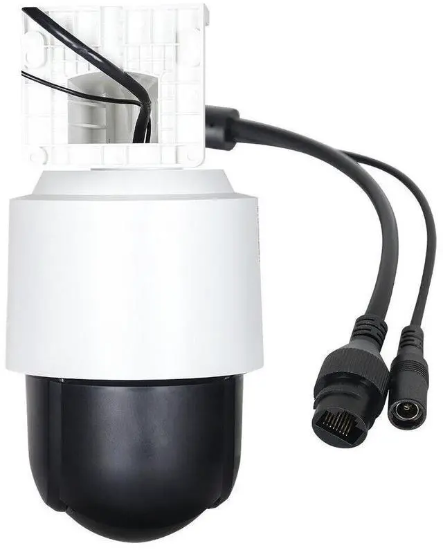Alt view image 5 of 7 - DS-2SE3C404MWG-E/14 4MP 4X Zoom DarkFighter 2-Way Talk PTZ PoE Camera