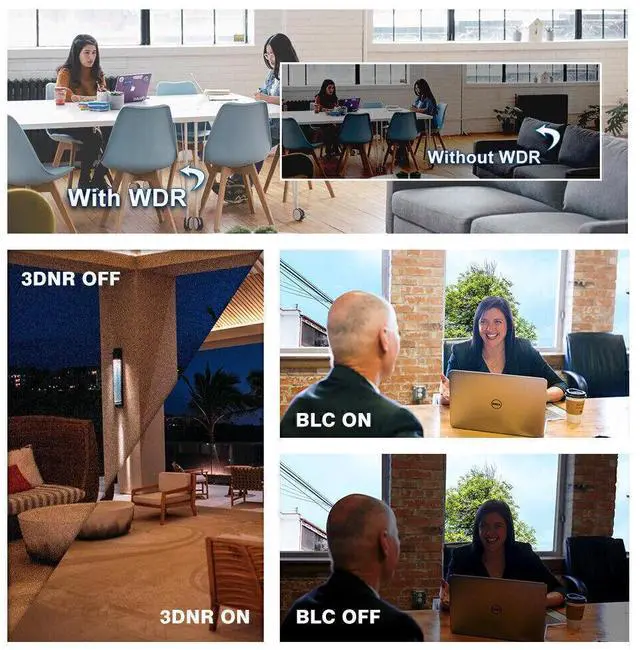 Alt view image 7 of 7 - 4MP Starlight IP Camera POE IPC-HDW2431TM-AS-S2 Audio Mic IR night TF 3.6mm