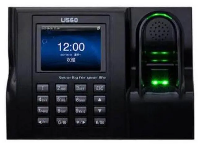 Alt view image 2 of 5 - ZK U560 Recorder Timekeeping Staff Machine Reader Attendance System Electronic Attendance Machinet Biological Equipment WIFI