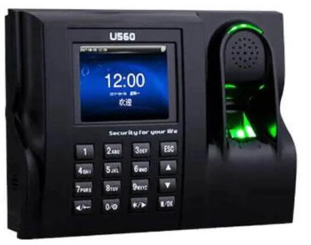 Alt view image 3 of 5 - ZK U560 Recorder Timekeeping Staff Machine Reader Attendance System Electronic Attendance Machinet Biological Equipment WIFI