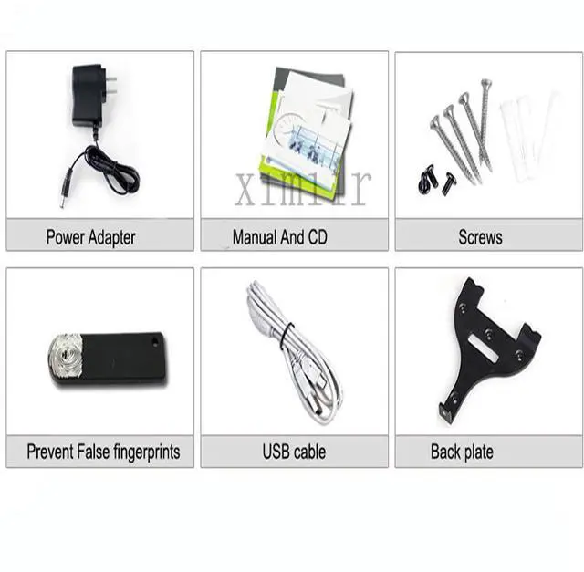 Alt view image 5 of 5 - ZK U560 Recorder Timekeeping Staff Machine Reader Attendance System Electronic Attendance Machinet Biological Equipment WIFI