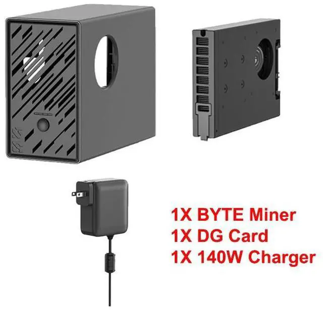 Main image of 1X BYTE Miner+1X DG Card+1X 140W Charger
