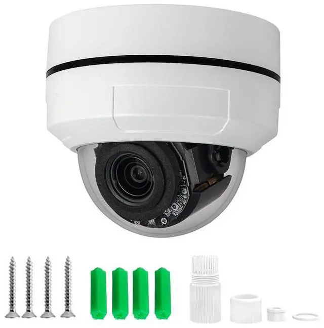 Alt view image 3 of 7 - 8MP 4K 2.5-inch 5x Zoom PTZ POE IP Speed Dome Camera Two-Way Audio IP66 H.265+