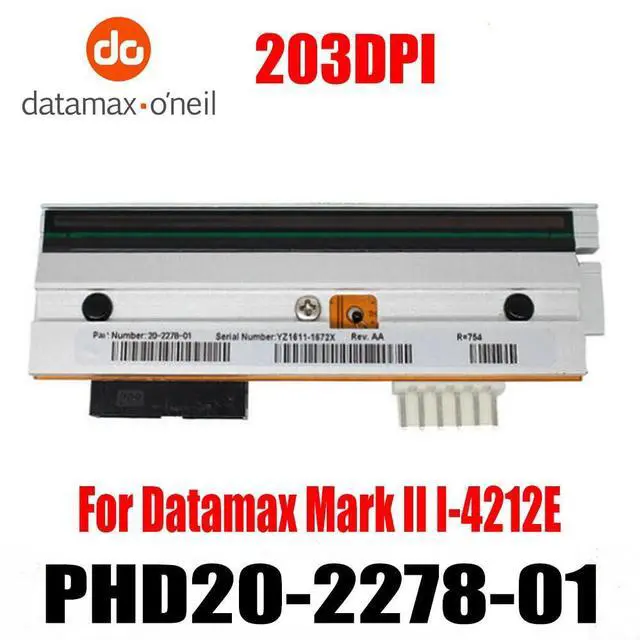 Main image of Printhead for Datamax I-4212E Mark II Thermal Printer PHD20-2278-01 203dpi