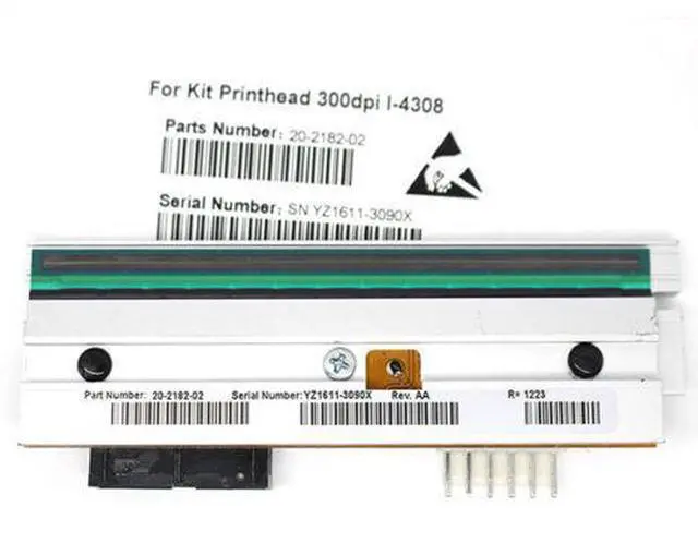 Alt view image 2 of 6 - Datamax I-Class I-4308 Printer PHD20-2182-01 Genuine Printhead 300 DPI