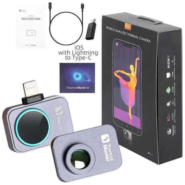 Main image of Thermal Master P2 Pro Thermal Imager -4 to 1112 Thermal Camera with Macro Lens IOS