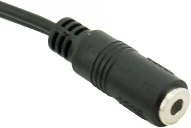 Alt view image 6 of 6 - FFYY 3.5mm Mini 1/8 inch TRS Stereo Female Jack to Dual 1/4 6.35mm Male Plug Mono TS Right Angle Audio Adapter Y Splitter Cabl (1pcs)