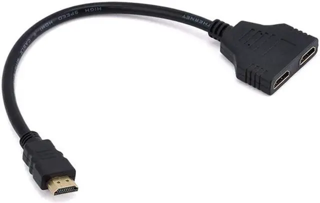 Alt view image 2 of 6 - HDMI Splitter Multimedia Interface HDMI Adapter For HDMI HD Led Lcd Tv