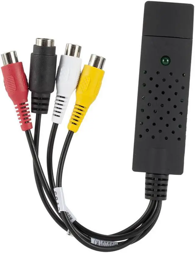 Alt view image 4 of 5 - Portable Easy to cap USB2.0 Audio Video Capture Card Adapter VHS To DVD Video Capture Converter For Win7/8/XP/Vista