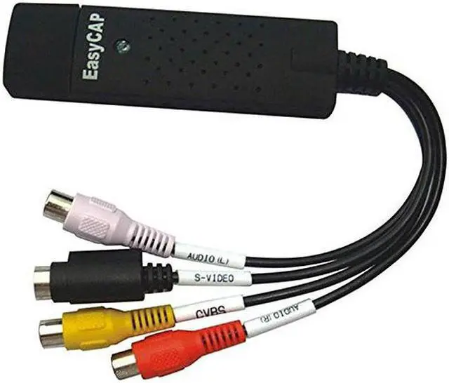 Alt view image 2 of 4 - Portable Easy Cap USB 2.0 Video Audio Converter Capture Card DVD DVR VHS Support NTSC PAL Video High Quality