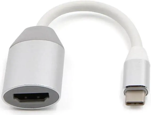 Alt view image 5 of 6 - Type-C to HDMI-Compatible Adapter Cable, 4K Hd for , Pc, Monitor