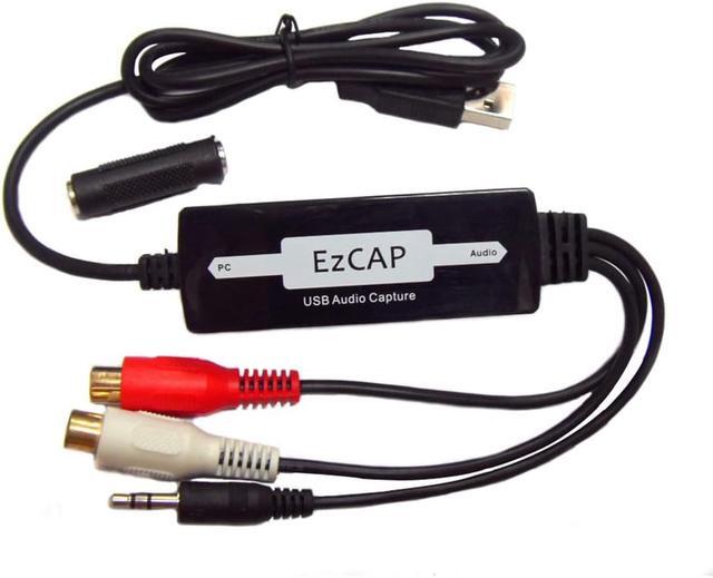 Alt view image 3 of 6 - Ezcap216 Vinyl Cassette To CD /USB Audio Capture MP3 WMA WAV OGG Converter Recorder Edit Audio to MP3 Format TO PC