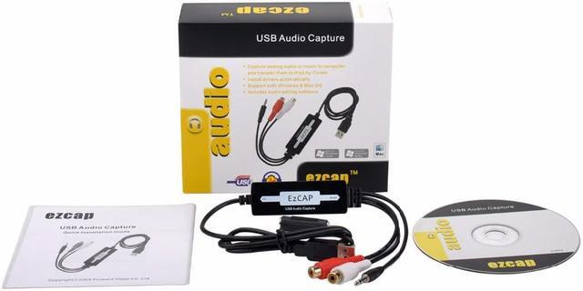 Alt view image 6 of 6 - Ezcap216 Vinyl Cassette To CD /USB Audio Capture MP3 WMA WAV OGG Converter Recorder Edit Audio to MP3 Format TO PC
