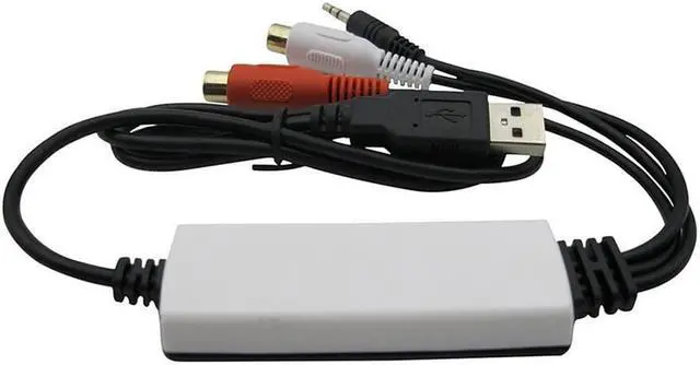 Alt view image 5 of 5 - EZCAP USB Audio Capture Cassette To CD/MP3 Converter MP3 WMA WAVE Recorder Edit with 3.5mm audio input for Mac & Windows 8/7
