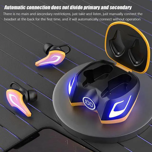 Alt view image 3 of 6 - K8 TWS Bluetooth Earphone For All Smart Phone Sport Headphones Stereo Earbud Wireless Bluetooth Earphones In-Ear