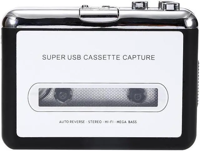Alt view image 2 of 6 - Cassette Player Cassette to MP3 Converter Capture Audio Music Player Convert Tape Cassette on tape to PC Laptop Via USB