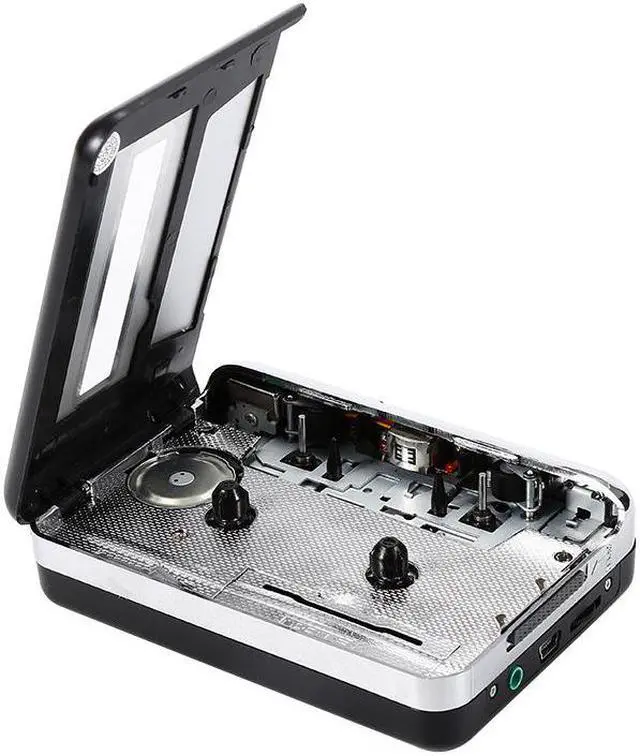 Alt view image 4 of 6 - Cassette Player Cassette to MP3 Converter Capture Audio Music Player Convert Tape Cassette on tape to PC Laptop Via USB