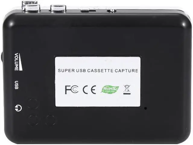 Alt view image 6 of 6 - Cassette Player Cassette to MP3 Converter Capture Audio Music Player Convert Tape Cassette on tape to PC Laptop Via USB
