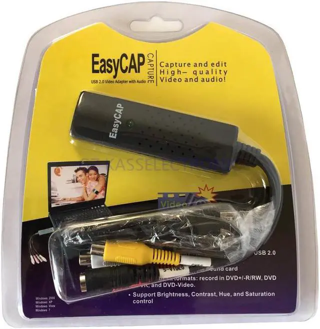 Alt view image 2 of 4 - video tv dvd vhs capture convert analog video&audio to mp3 portable player through pc