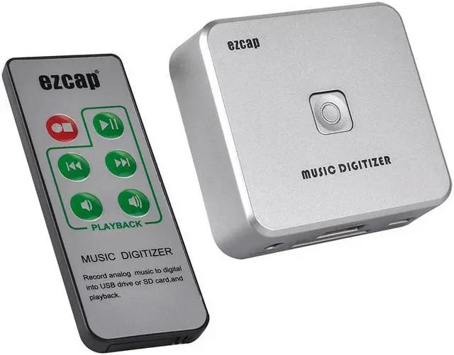Main image of Music Digitizer Audio Capture Recorder Box Convert old analog music to MP3 Support USB drive or For SD card