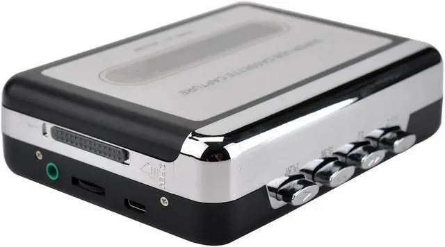 Alt view image 5 of 6 - Cassette Player Cassette to MP3 Converter Capture Audio Music Player Convert Tape Cassette on tape to PC Laptop