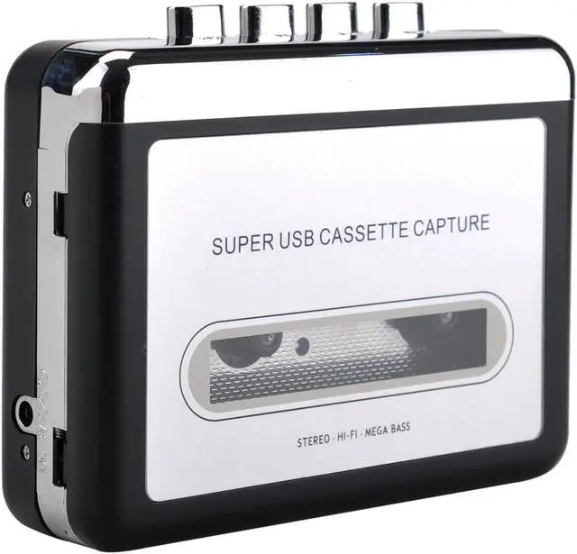 Alt view image 2 of 6 - Cassette Player Cassette to MP3 Converter Capture Audio Music Player Convert Tape Cassette on tape to PC Laptop
