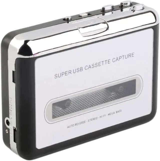 Alt view image 2 of 4 - USB Cassette Player Tape to PC Old Cassette to MP3 Format Converter Audio Recorder Capture Walkman with Auto Reverse