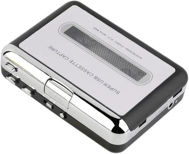 Alt view image 3 of 4 - USB Cassette Player Tape to PC Old Cassette to MP3 Format Converter Audio Recorder Capture Walkman with Auto Reverse