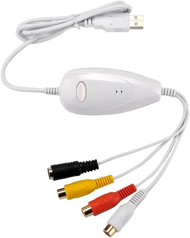 Alt view image 5 of 6 - Ezcap1568 159 USB 2.0 Video Capture Card CVBS AV S-video Video Record for DVD DVR VHS Player for Win7/8/10 Win10 64bit & Mac OS