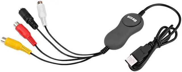 Alt view image 3 of 6 - EzCAP159 USB 2.0 Audio Video Capture Card, VHS Player VCR TV Box To DVD Converter for Windows Mac OS 10.14 Win10 64bit or Later
