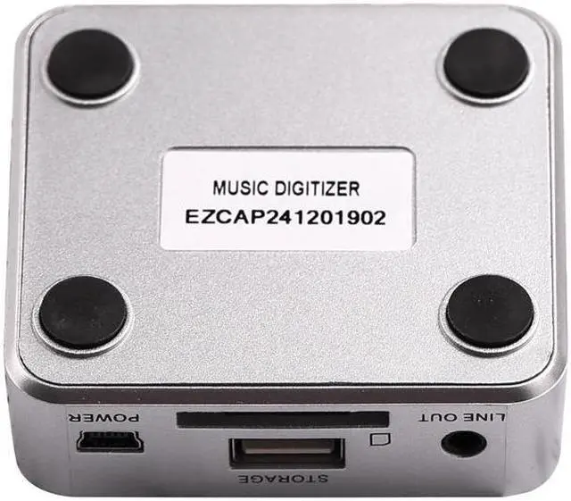 Alt view image 4 of 6 - EZCAP Audio Capture Card Recorder Music Digitizer 3.5mm 2 RCA IN From LP DVD Cassette Player To SD Card USB Flash Disk MP3 File