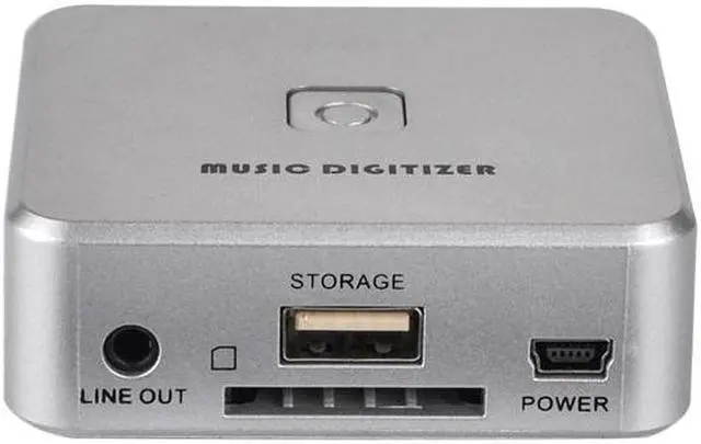 Alt view image 2 of 6 - EZCAP Audio Capture Card Recorder Music Digitizer 3.5mm 2 RCA IN From LP DVD Cassette Player To SD Card USB Flash Disk MP3 File