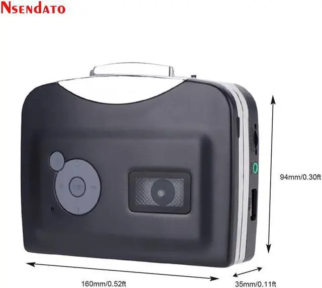 Alt view image 5 of 6 - EZCAP 230 USB Cassette Tape Player convert to mp3 Converter Recording Music into USB Flash Drive Adapter USB Cassette Player