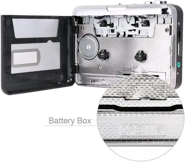 Alt view image 6 of 6 - Ezcap231 USB Cassette Tape Music Audio Player to MP3 Converter USB Cassette Player Capture Recorder to USB Flash Drive No PC
