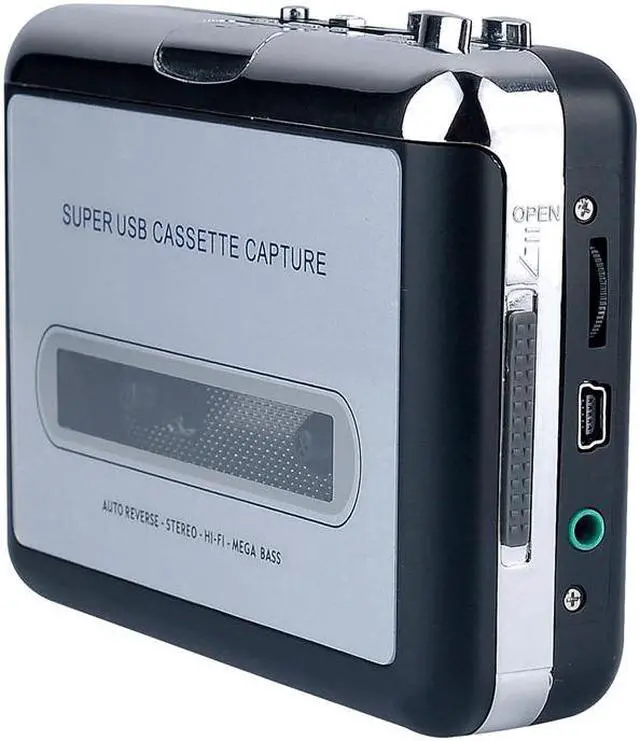 Alt view image 5 of 6 - EZCAP 218 Cassette Player Old Tape To MP3 CD Converter Audio Capture Card Music Player Walkman Tape Cassette To MP3 Via PC
