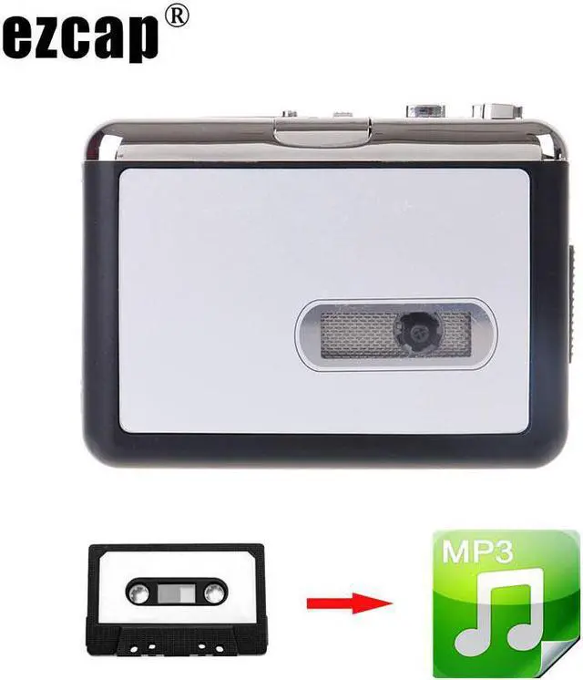 Main image of Original Ezcap 218-2 Audio Capture Recorder USB Cassette Tape To MP3 File Converter Walkman Music Player,Convert Tape To PC